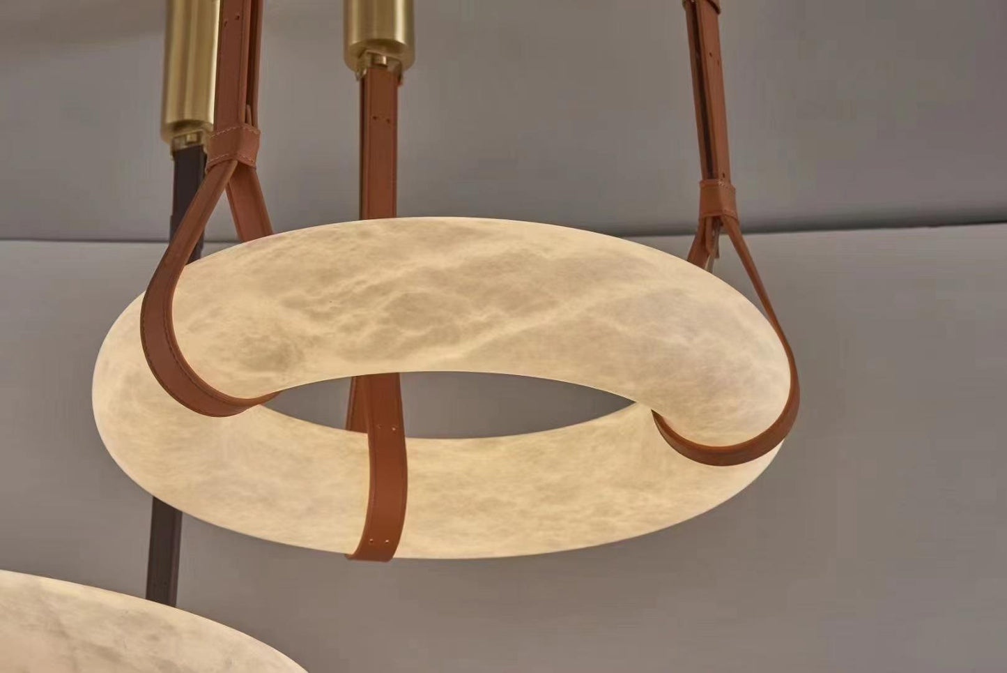 Lustre  Anneau Marbre