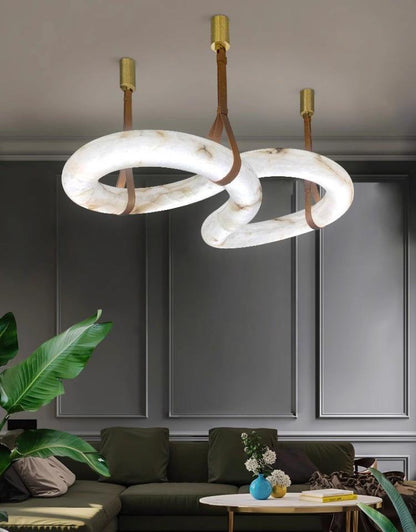 Lustre Étreinte Marbre