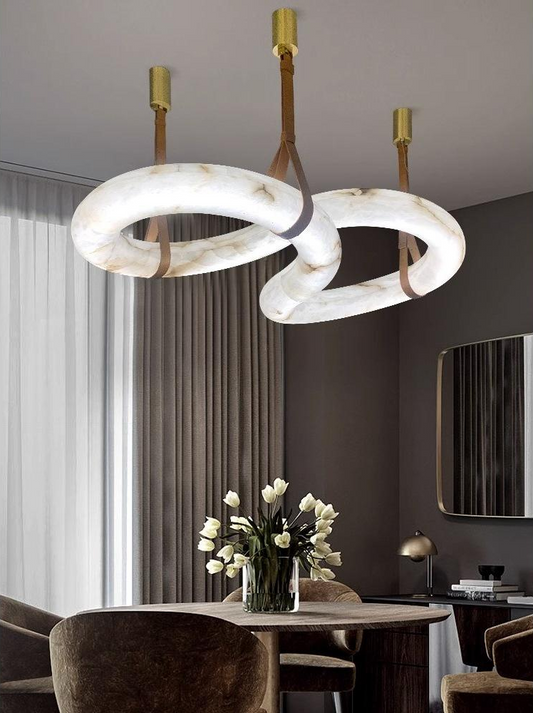 Lustre Étreinte Marbre